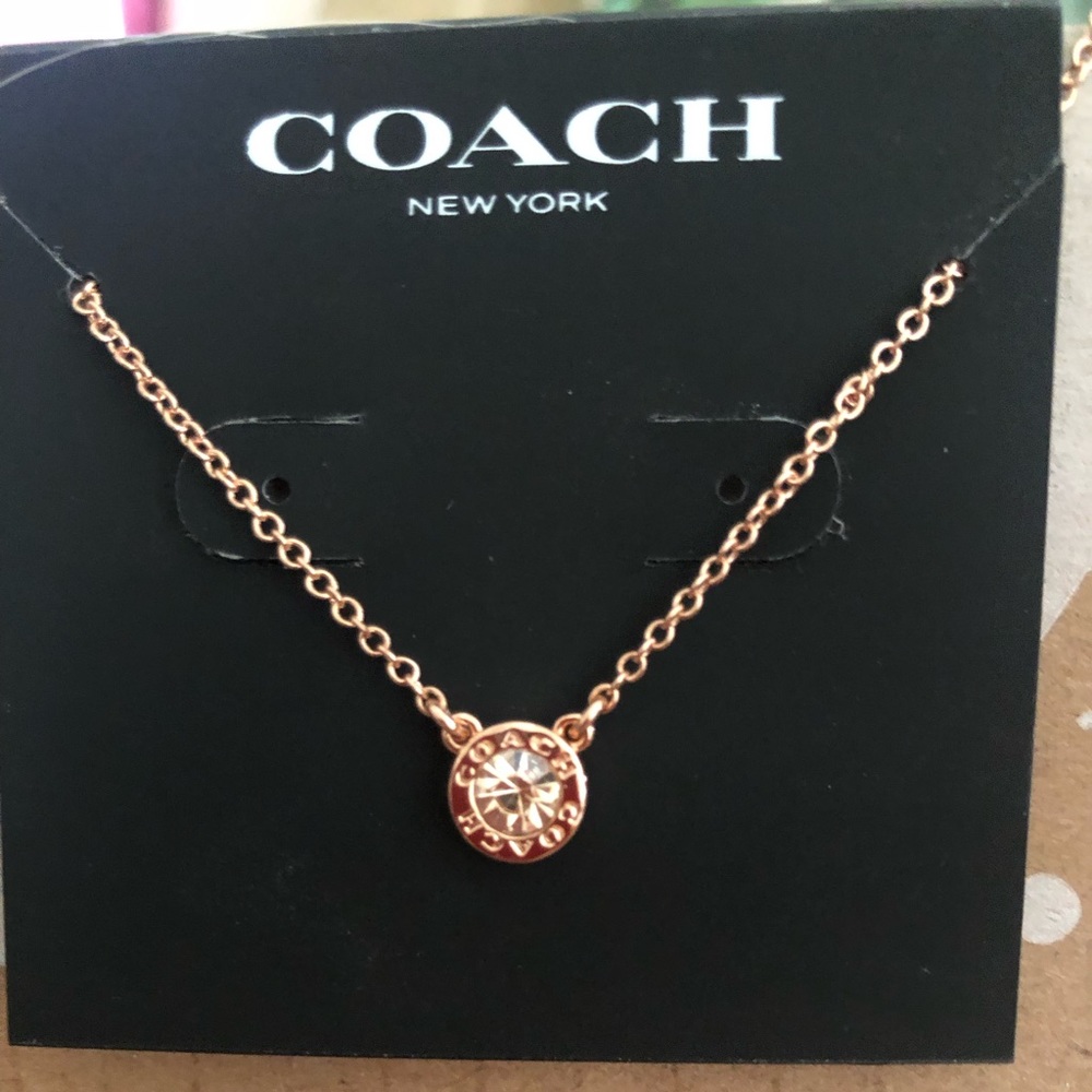 Gold Coach necklace